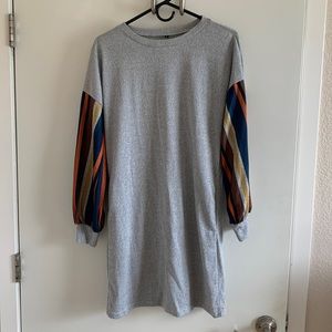 Gray T-Shirt Dress, never worn!